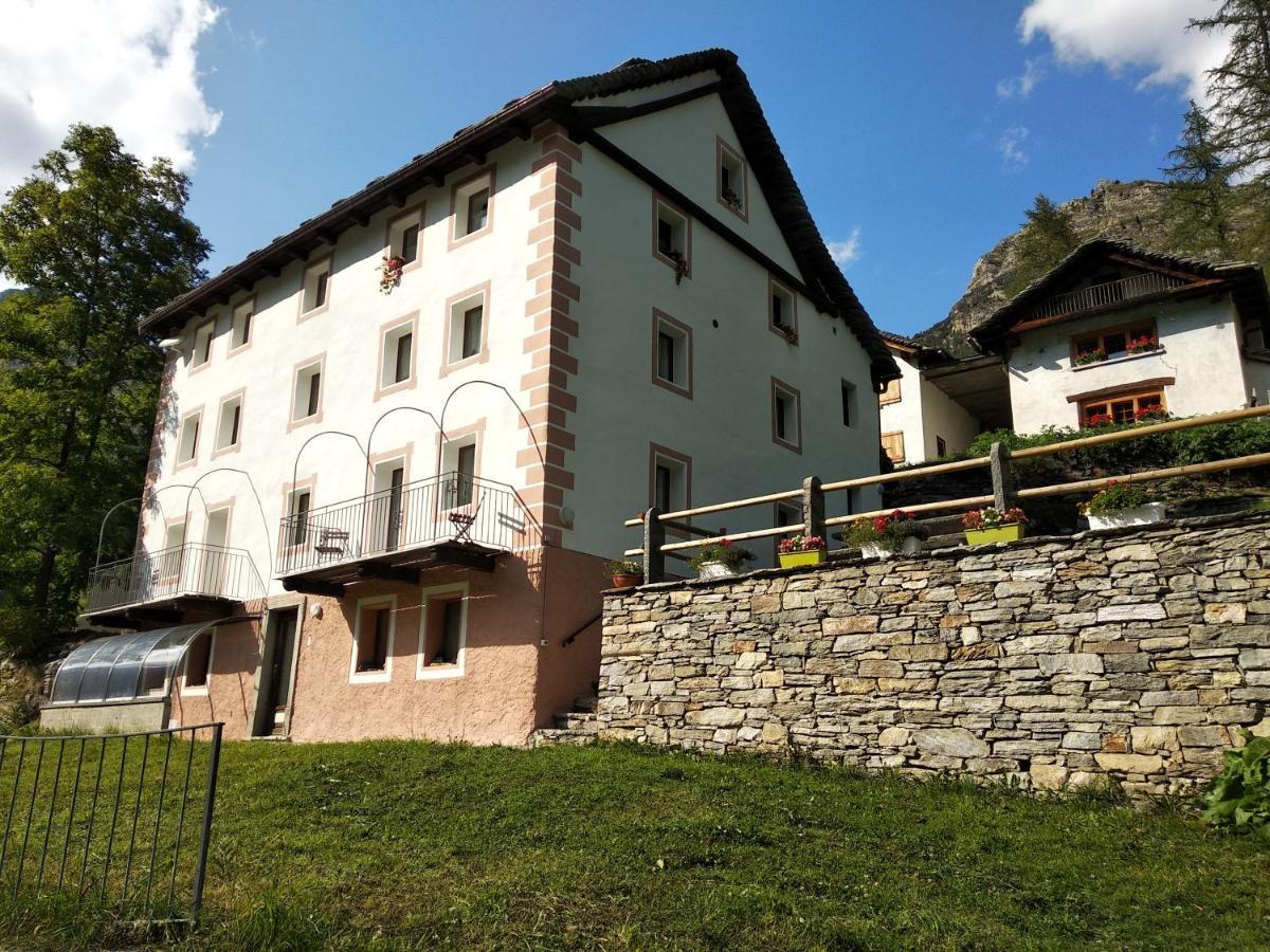 Casa Sonnenberg Appartement Bosco Gurin Buitenkant foto