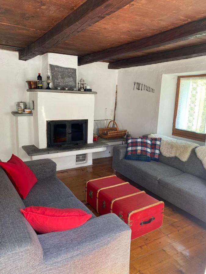 Casa Sonnenberg Appartement Bosco Gurin Buitenkant foto